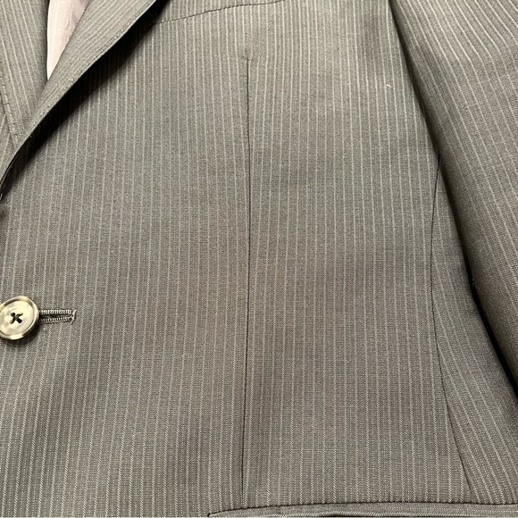 Saks Fifth Avenue 100% Wool Black Series Blazer 38R Cloth by Ermenegildo Zegna - Picture 2 of 11